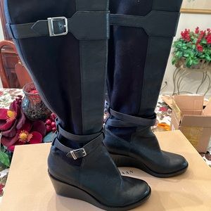 Cole Haan Patricia Wedge Boot - 9.5 black